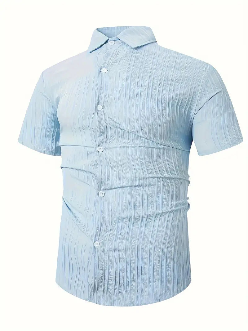Casual Leinenhemd mit Knöpfen
