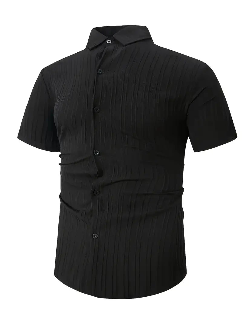 Casual Leinenhemd mit Knöpfen