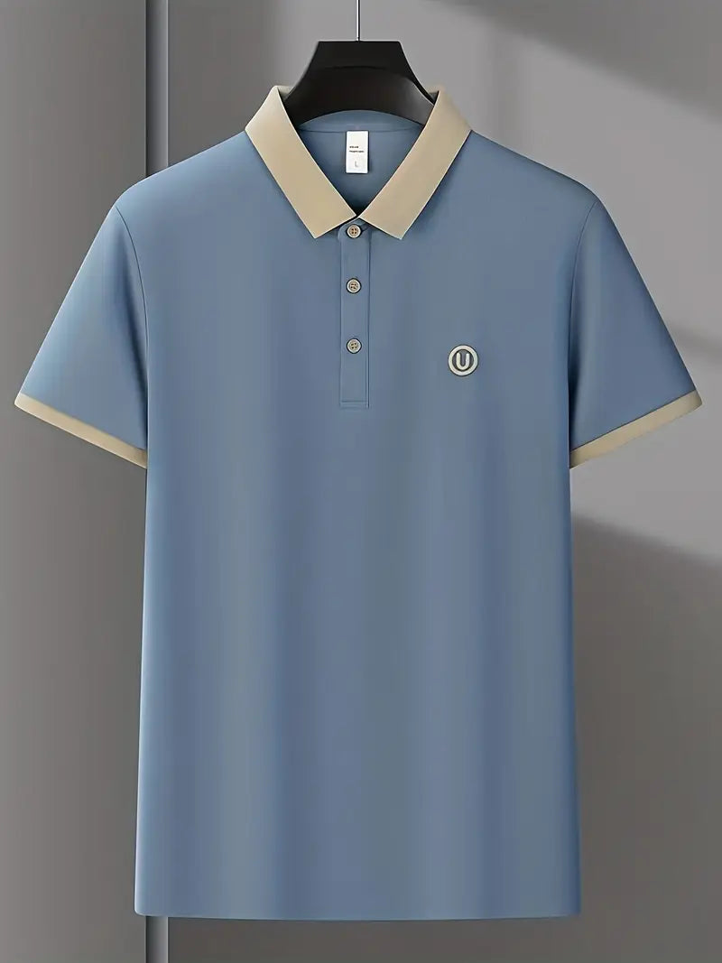 Bio-Baumwoll-Polo mit U-Logo