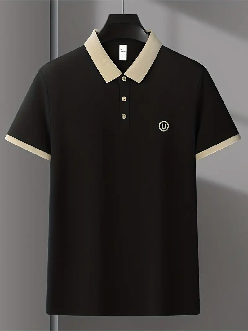 Bio-Baumwoll-Polo mit U-Logo