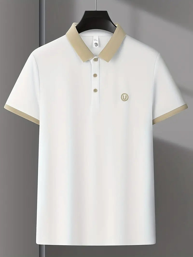 Bio-Baumwoll-Polo mit U-Logo