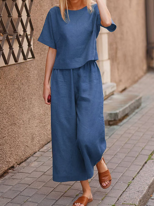 Effortless Style Linen Set