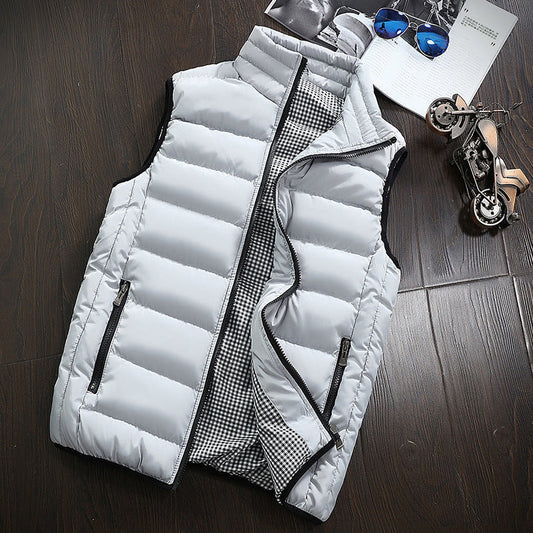New down cotton vest