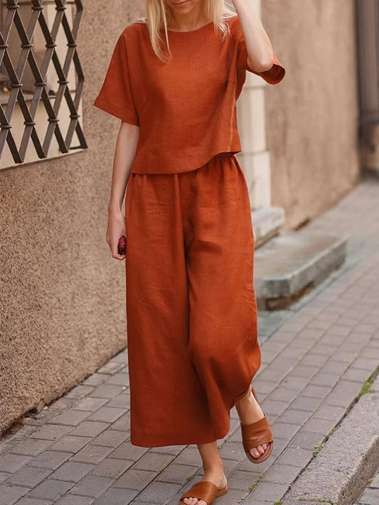 Effortless Style Linen Set